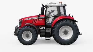 Tracteur diesel d'occasion Massey Ferguson 7626, 20 CV, boîte de vitesses automatique, transmission intégrale, pour composants principaux du moteur, pompe - Product Image 2