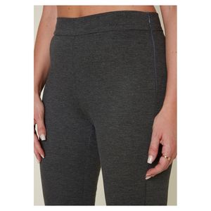 Pantalon italien sur mesure automne-hiver Punto Milano pantalon évasé pour femme fermeture éclair invisible sur le côté différentes couleurs disponibles - Product Image 5