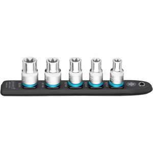 Hazet SmartRail 1/2'' TORX Socket <b>Set</b> 5-Piece Tool Kit - Product Image 1