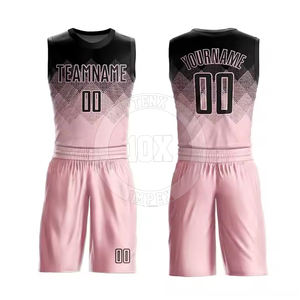 Uniforme de basket-ball pour hommes dernière conception uniforme de basket-ball imprimé de logo personnalisé - Product Image 1