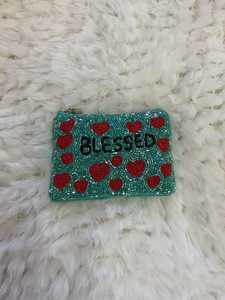 กระเป๋าใส่เหรียญประดับลูกปัดแบบคลาสสิกกระเป๋าแต่งหน้าประดับด้วยลูกปัดมุกและเพชรของขวัญสำหรับงานแต่งงานหรือปาร์ตี้สำหรับผู้หญิง - Product Image 2