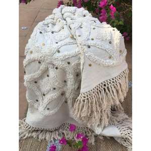 Manta Marroquí Hecha a Mano, Auténtica, Artesanal, Diseño Tribal, Suave, Tejida, Decoración para el Hogar, Regalo - Product Image 1