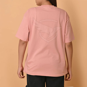 Manches courtes Meilleure vente T-shirt surdimensionné Nouveau design T-shirt surdimensionné à la mode T-shirt surdimensionné pour adulte - Product Image 5