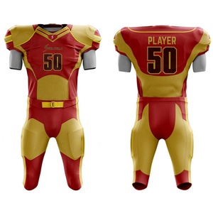 Uniforme de fútbol americano, conjunto de Jersey de fútbol americano con logotipo personalizado impreso, para jóvenes y adultos, nuevo servicio OEM - Product Image 1