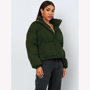 OEM Custom Service Women's Puffer <b>Jacket</b> Windproof Casual Wear Clothing Winter Warm Women's Bubble <b>Jacket</b> - Product Image 1