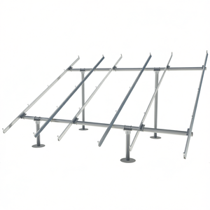 Kit de Soportes para Techo Solar para Sistema de 12kW, Acero Inoxidable y Acabado Anodizado, para Techos de Tejas y Cocheras - Product Image 2