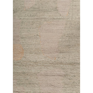 พรมขนสัตว์ถักมือสีเขียวเอนโทรปี รุ่น AKWL-2098 ลายแบบนามธรรม ทอแบบเรียบ สำหรับตกแต่งห้องนั่งเล่น ขนาด 9x12 นิ้ว - Product Image 3