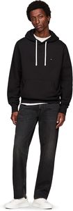 Haute qualité 100 pour cent coton hommes pull sweat à capuche avec poignets côtelés et poche kangourou épais vêtements d'hiver - Product Image 3