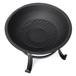 หลุมไฟโลหะสำหรับกลางแจ้งหรูหราปรับแต่งได้สำหรับความบันเทิงในการทำอาหาร - Product Image 3