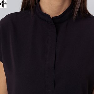 Conjuntos de uniformes médicos de enfermería para clínica, uniformes de enfermería elegantes, uniformes de hospital de verano personalizables de alta calidad, Manga corta para mujer - Product Image 5
