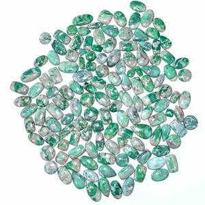 AAA + CALIDAD Natural variscita cabujón suelto joyería fina Fabricación de piedras preciosas al por mayor lote Material tamaño libre variscita piedra preciosa - Product Image 4