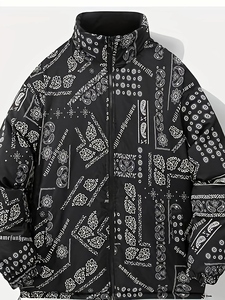 Chaqueta acolchada de invierno personalizada para hombre superventas, nueva chaqueta de cuero con decoración de piel, servicio OEM - Product Image 6