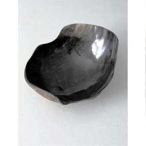 Corne de buffle naturelle rustique moderne ovale formes rondes Corne plat rasage fabriqué en Inde - Product Image 2