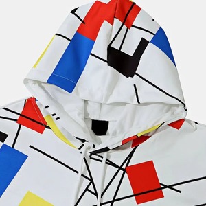 Sudadera con Capucha Cómoda y Suave de Algodón-Poliéster Impermeable para Hombre, Estilo Urbano, Otoño, Proveedor al por Mayor Personalizable - Product Image 3