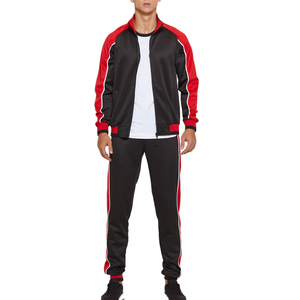 Conjunto Deportivo para Hombre, Traje Deportivo de 2 Piezas con Cierre Completo, Informal, para Correr, con Bolsillos con Cremallera - Product Image 1
