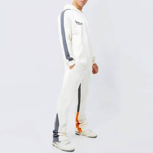 ชุดวอร์มแฟชั่นทรงขาบานสำหรับผู้ชาย สไตล์ลำลอง ราคาขายส่ง ชุดวอร์มขาบานสำหรับผู้ชาย - Product Image 1