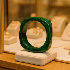 Bracelets en résine faits à la main, écologiques et luxueux, finition lisse et polie, bracelets de mode traditionnels pour femmes, objets de collection d'art - Product Image 4