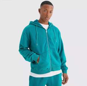 Vente en gros de sweat à capuche court de haute qualité, nous sweat à capuche imprimé bouffant personnalisé 100% coton sweats à capuche à fermeture éclair thermique surdimensionnés - Product Image 6