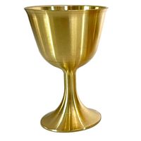 Vasos de Cerveza o Agua de Latón Puro de Lujo, Hechos a Mano en India, con Tapa Abatible, Acabado Pulido, Tamaño Personalizado, para Bodas