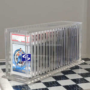 Vente personnalisée SYP pour les cartes classées PSA, support de rangement et d'affichage, cartes à collectionner SLABS, cartes de sport, boîte de collection en acrylique à 20 emplacements - Product Image 2