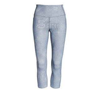 Wholesale High Waist Yoga <b>Leggings</b> for Women Custom Logo Fitness Stretch Sports Pants Breathable Fabric Seamless Print <b>Pattern</b> - Product Image 1