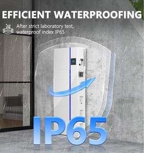 แพ็คแบตเตอรี่ลิเธียม20KW 15KW Lifepo4 48V คลังสินค้าในยุโรปแพ็คแบตเตอรี่ AI-W5.1 20KW 15KW คุณภาพสูง200ah 100AH 48V 51.2V - Product Image 3