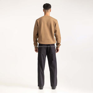 Sudadera de cuello redondo extragrande personalizada de Nardon Apparel, suéter de algodón liso - Product Image 2