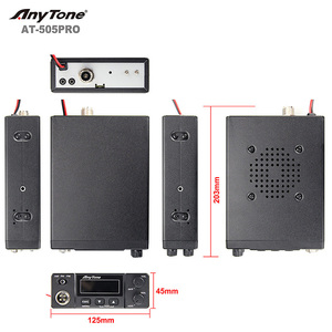 Anytone CB đài phát thanh 505pro thiết kế mới 27MHz Rugged thông tin liên lạc đài phát thanh trên xe Truck AM FM PA ham đài phát thanh - Product Image 6