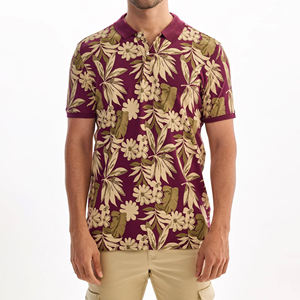 Polo de haute qualité Design personnalisé Polo de haute qualité en coton pour hommes Vêtements de polo de couleur unie avec logo personnalisé - Product Image 1