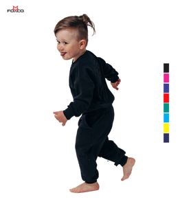 Ensemble de vêtements pour garçon adolescent en coton OEM, sweat à capuche et pantalon, 2 pièces, survêtement pour bébé, ensembles de survêtements assortis pour enfants - Product Image 5