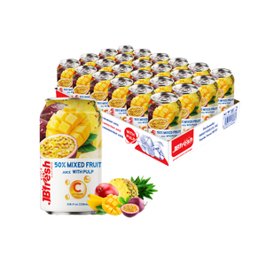 JB'FRESH ผงน้ำผลไม้ผสมแบบดั้งเดิมคุณภาพสูงบรรจุกระป๋อง330มล. ช่วยเพิ่มซัพพลายเออร์ระบบภูมิคุ้มกัน - Product Image 2