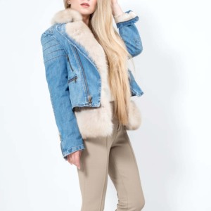 2025 New Puff Sleeve Female Breathable Denim Jacket Coat Casual Style in Autumn and Winter season Women DEnim <b>ladies</b> jacket - Product Image 3