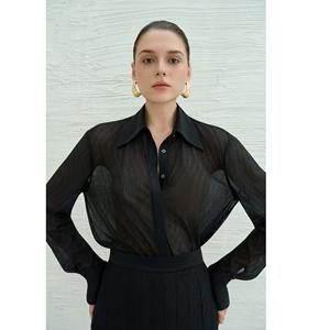 Hot Selling 2026 Women's <b>Skirts</b> ODM Service SARAKI <b>MAXI</b> <b>SKIRT</b> 60% Tri-Acetate 40% Polyester Lustrous Crepe <b>Maxi</b> Standard <b>Skirts</b> - Product Image 4