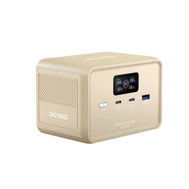 100W PD Laptop Portable Charger LiFePO4 Battery Pack 3000+ Cycles 30000mAh Power Bank Station with 100W Input Fast Charging