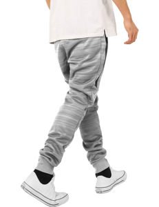 Pantalones de chándal para hombre de gran venta con bolsillo lateral, pantalones informales para hombre, pantalones de chándal a prueba de viento anti pilling de talla grande personalizados para hombre - Product Image 3