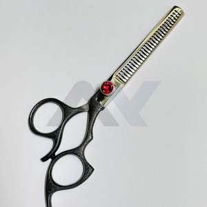 Ciseaux à effiler les cheveux élégants personnalisés, marque OEM, ciseaux professionnels de haute qualité, ciseaux professionnels pour salon de coiffure - Product Image 1