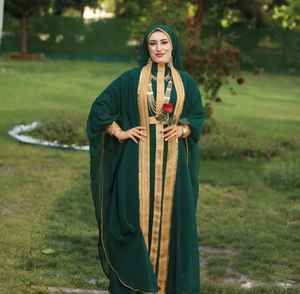 Mariage Maroc Abaya Belle marocaine Caftan Abaya avec conception de broderie unique Prix abordable Matériau de haute qualité - Product Image 6