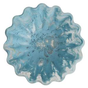 Mezcla personalizada, superventas, cuenco para servir ensalada de resina de forma redonda para decoración de mesa de fiesta de boda, cuenco de resina - Product Image 6