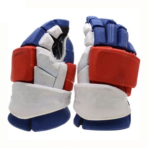 Gants de hockey sur glace rembourrés de qualité supérieure avec paume antidérapante et dragonne réglable pour une sécurité maximale - Product Image 6