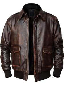 เสื้อแจ็กเก็ตหนังมีซิปสำหรับผู้ชายเสื้อแจ็กเก็ตหนังสำหรับผู้ชายดีไซน์แบบมืออาชีพตามความต้องการออกแบบได้ตามต้องการ - Product Image 2