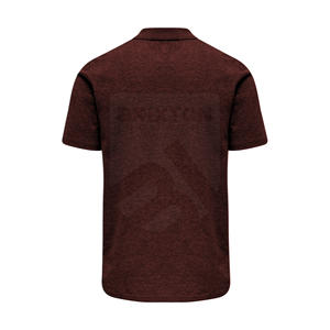 OEM personalizado hombres deportes Polos transpirable patrón sólido rendimiento Jersey tela bordada Logo sublimado para Polo Tees - Product Image 2