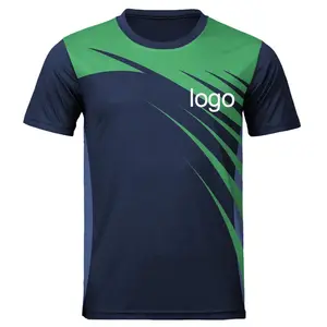 Best Sports Brand Logo Polyester O Neck Sublimated Shirts Make Your Brand Club Custom Design Sublimated Shirts