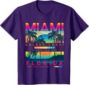 Camisetas Personalizadas con Estampado de Haya de Miami, Camiseta de Manga Corta para Hombre, Primavera, 100% Algodón, Cuello Redondo, 180 Gramos, Estilo Hip Hop, Anti-Pilling, Holgada - Product Image 6