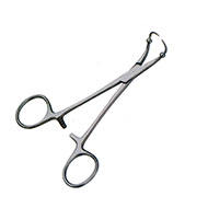 Alta calidad 8,5 Cm/ 3 1/4 \ "Acero inoxidable Backhaus Toalla Fórceps Abrazaderas impulsadas por máquina - Product Image 5