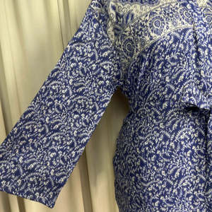 Women's Wool Blend Winter <b>Kimono</b> Cozy Floral <b>Cardigan</b> Dressing Loungewear Handmade Warm Jacket for Mom Short Robe Perfect Gift - Product Image 6