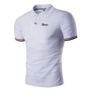 Vente en gros Design personnalisé Golf pour hommes pour T-shirts polo Tissu tricoté en fibre de coton/bambou fabriqué pour T-shirts polo - Product Image 1