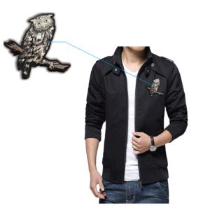 Parches Bordados Personalizados |   Planchado y Cosido |   para Chaquetas, Bolsos, Uniformes, Moda - Product Image 3