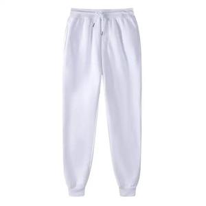 Grey Fleece Tracksuit Pants Wholesale Sports Wear <b>Men</b> Casual <b>Elastic</b> Waist Breathable Winter Joggers <b>Trousers</b> Baggy Sweatpants - Product Image 2
