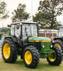 Tracteur agricole original utilisé Johnn Deere 100Hp avec coeur/CA fonctionnant 100% 100HP tracteur prêt à expédier - Product Image 3