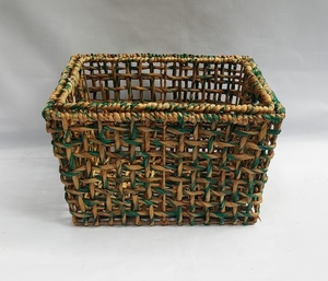 Bandeja de jacinto de agua natural con asas para juego de vajilla, almacenamiento y organización del hogar, artículos para el hogar hechos en Vietnam - Product Image 3